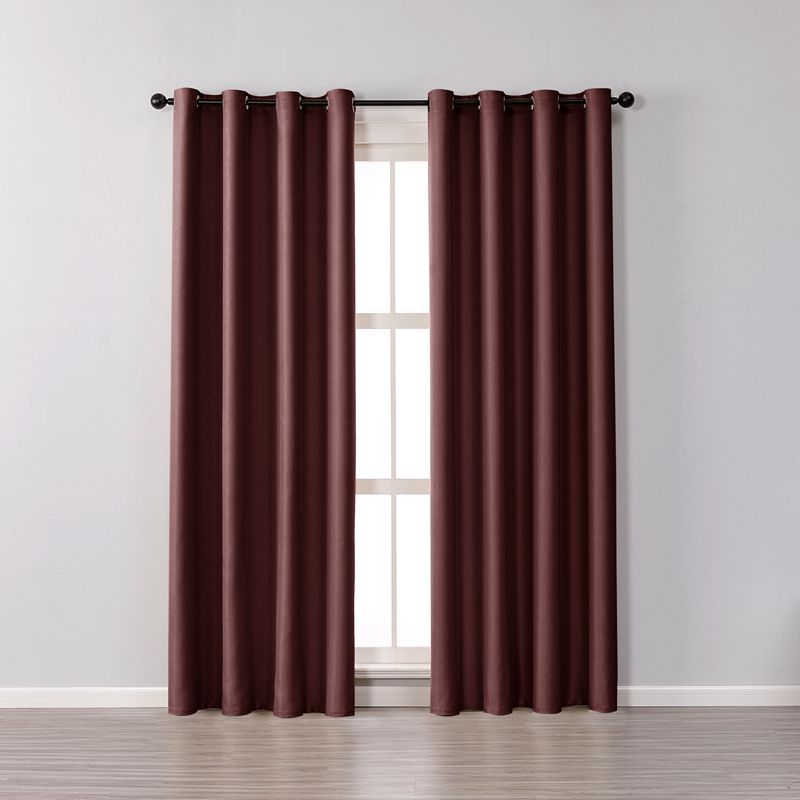 Reversible Blackout Curtains for Hotels Light Blocking Fabric BCL-101