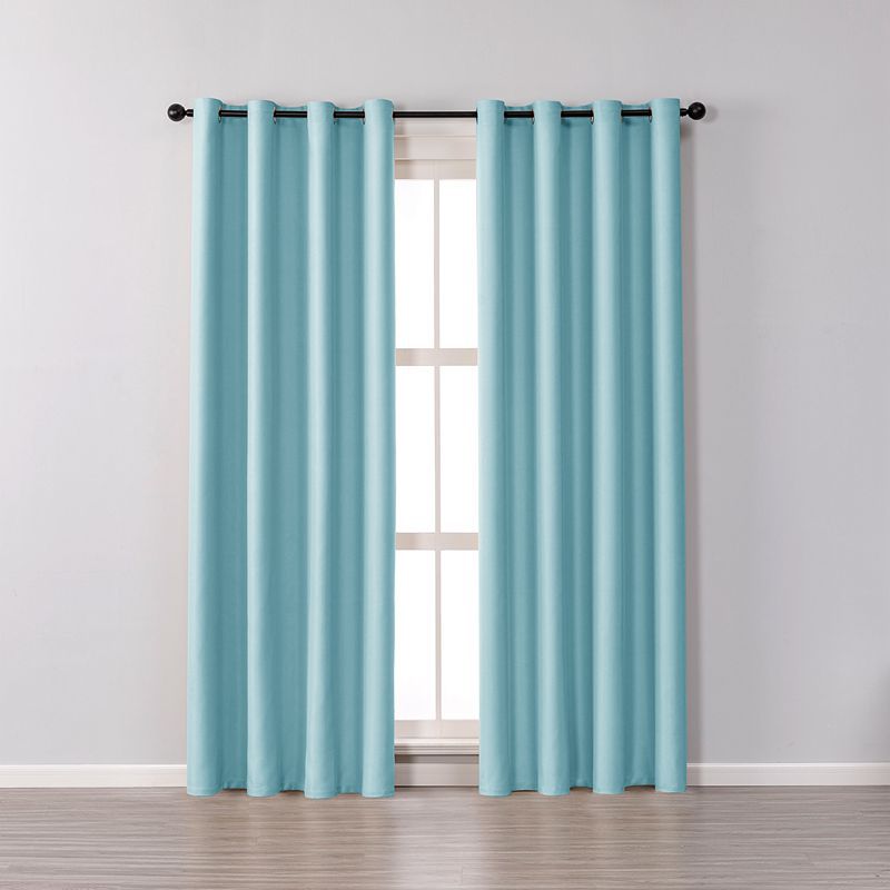 Reversible Blackout Curtains for Hotels Light Blocking Fabric BCL-101