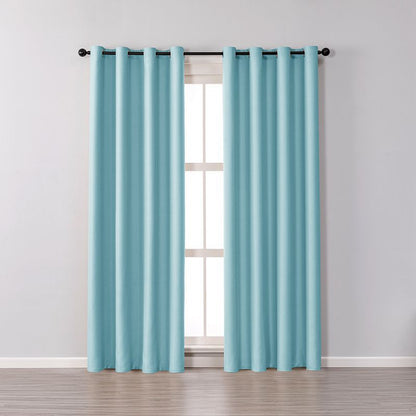 Reversible Blackout Curtains for Hotels Light Blocking Fabric BCL-101