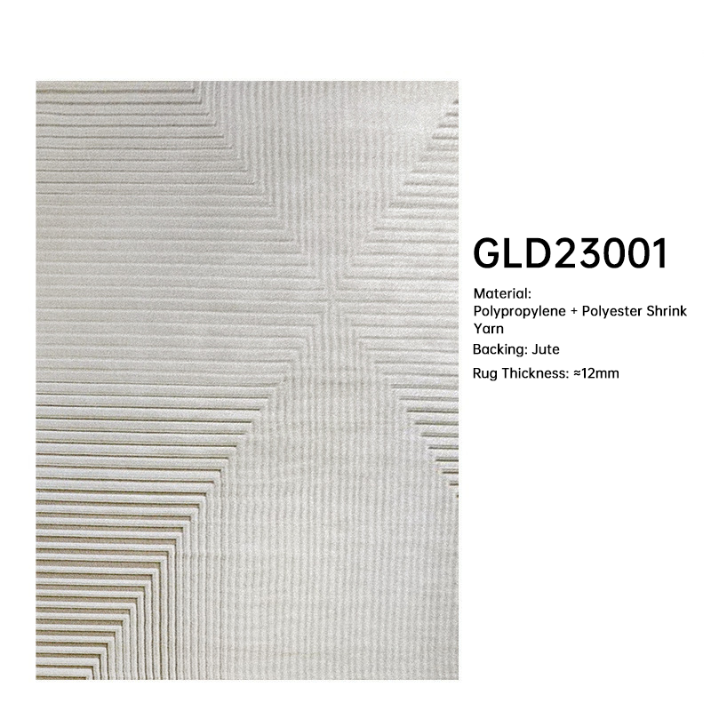 Blend Rug Letter Stripe Design for Living Room and Bedside DT-108