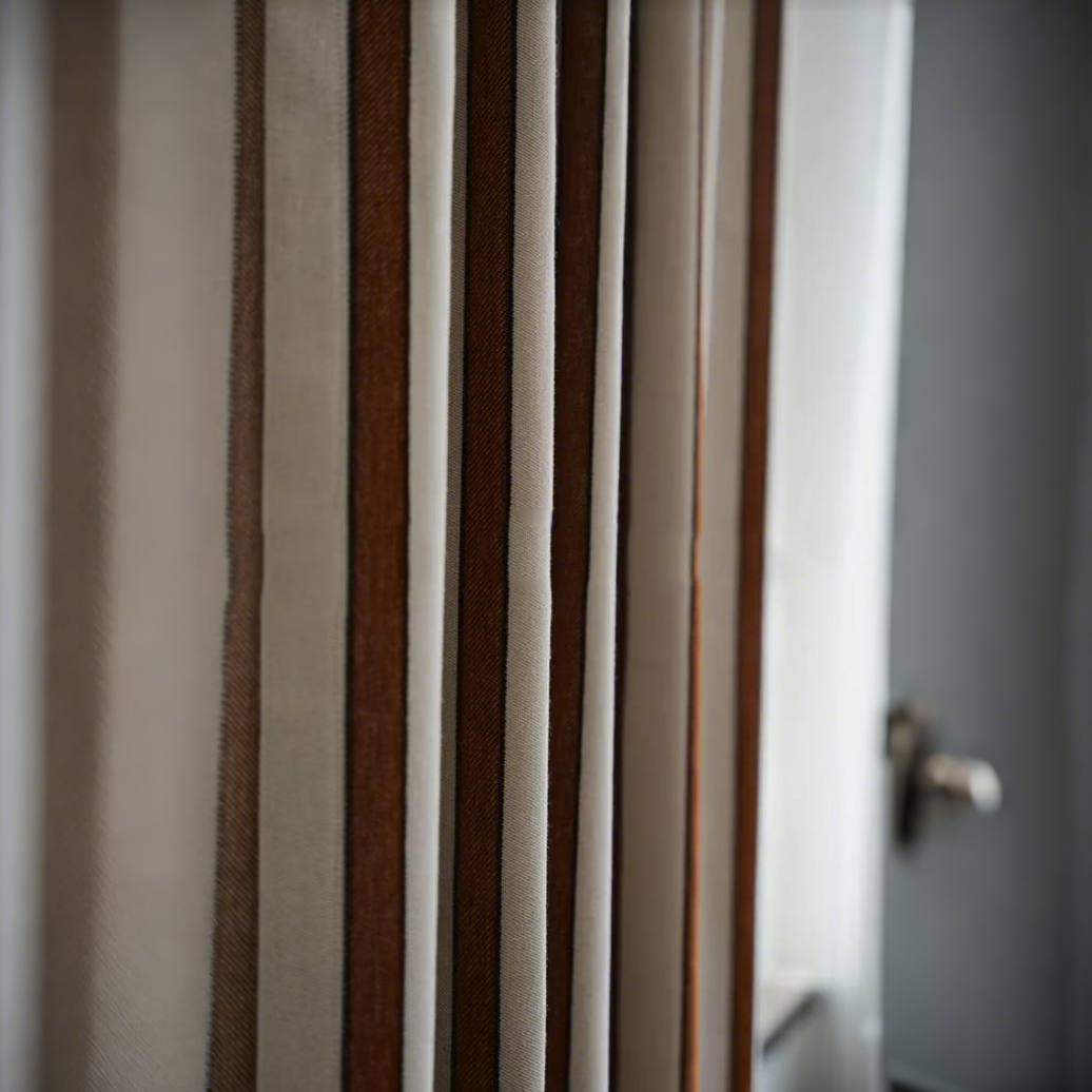 Vintage Vertical Stripe Curtains BCL-145