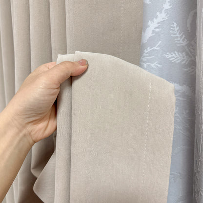 Luxury Chenille 95% Blackout Curtains for Bedroom Elegant Thick Drapes for Better Sleep BCL-104