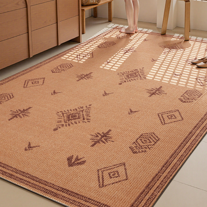 Luxury Wool Rugs - Stain-Resistant Non-Slip Carpet for Living Room DT-110