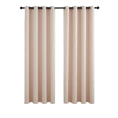 Thermal Blackout Curtains Bedroom &amp; Living Room Light Blocking, Sun Protection BCL-103