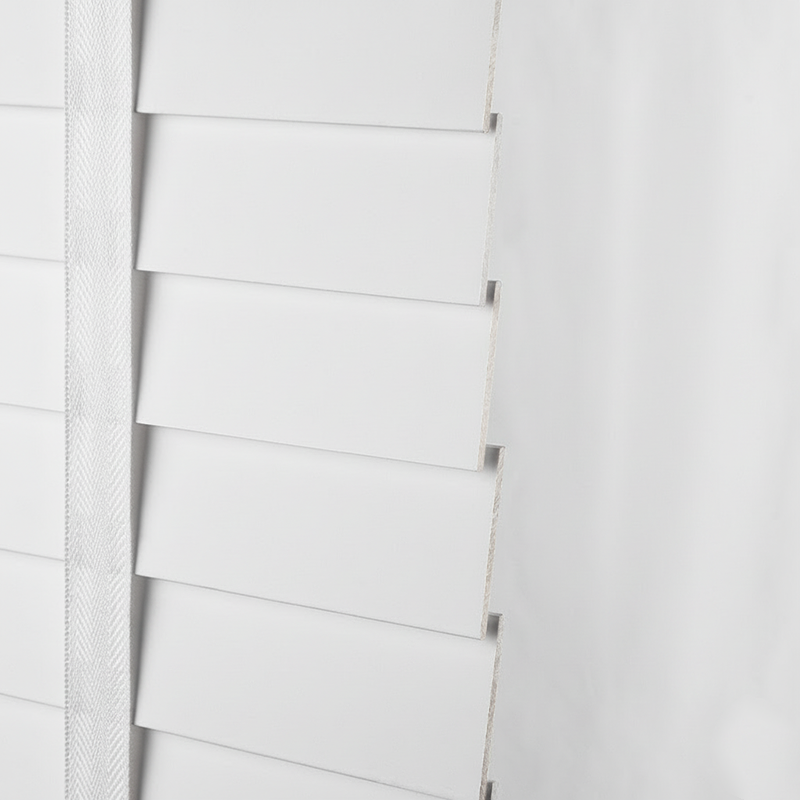 Wooden Venetian Blinds – Basswood Retro-Style Window Shades for Balcony, Study &amp; Bedroom BYL-003