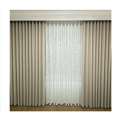 Luxury Chenille 95% Blackout Curtains for Bedroom Elegant Thick Drapes for Better Sleep BCL-104