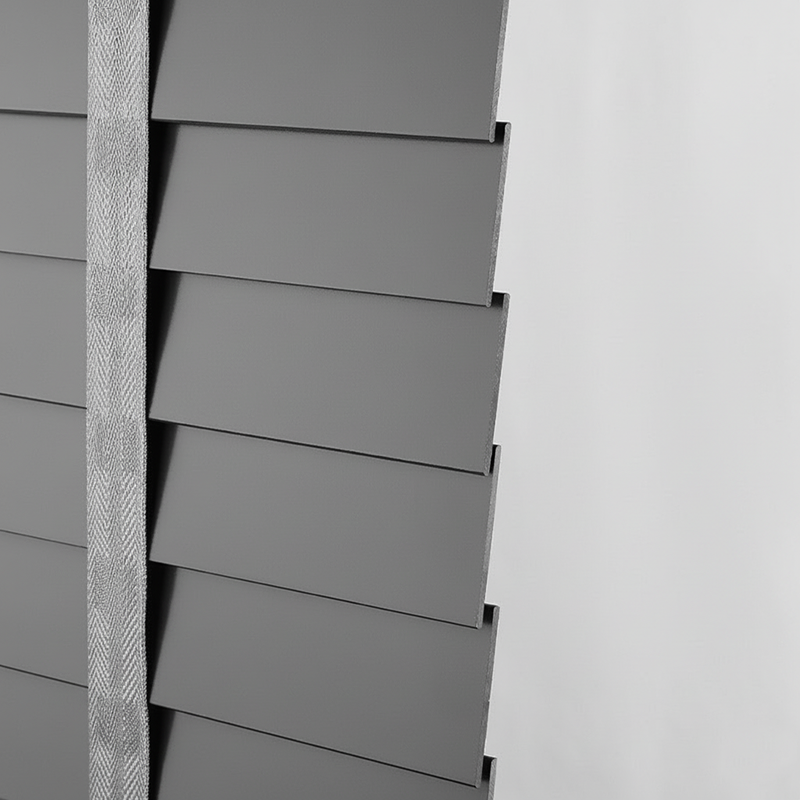 Wooden Venetian Blinds – Basswood Retro-Style Window Shades for Balcony, Study &amp; Bedroom BYL-003