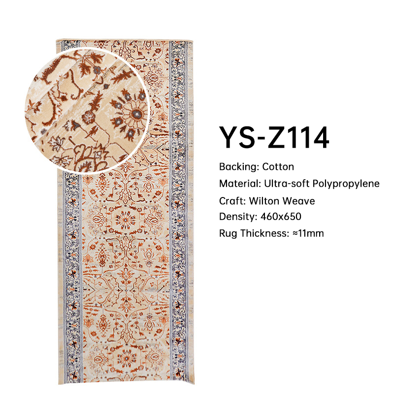 Persian Runner Rugs - Luxury Formaldehyde-Free Hallway Carpet Non-Slip DT-113