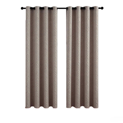 Thermal Blackout Curtains Bedroom &amp; Living Room Light Blocking, Sun Protection BCL-103