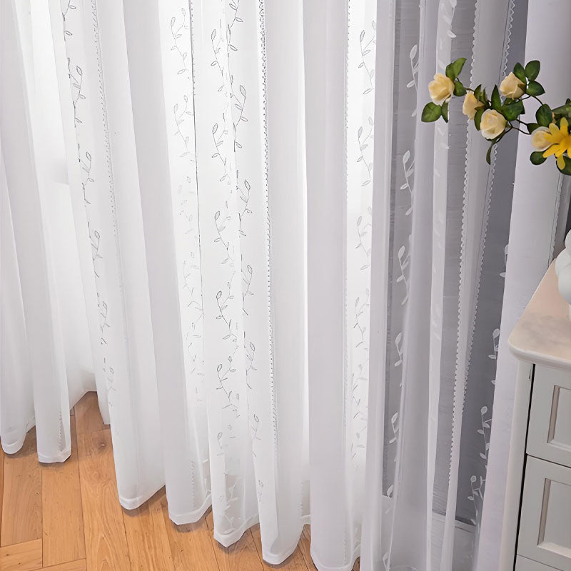 Modern Sheer Curtains Stylish &amp; Light Luxury for Living/Bedroom SL-101