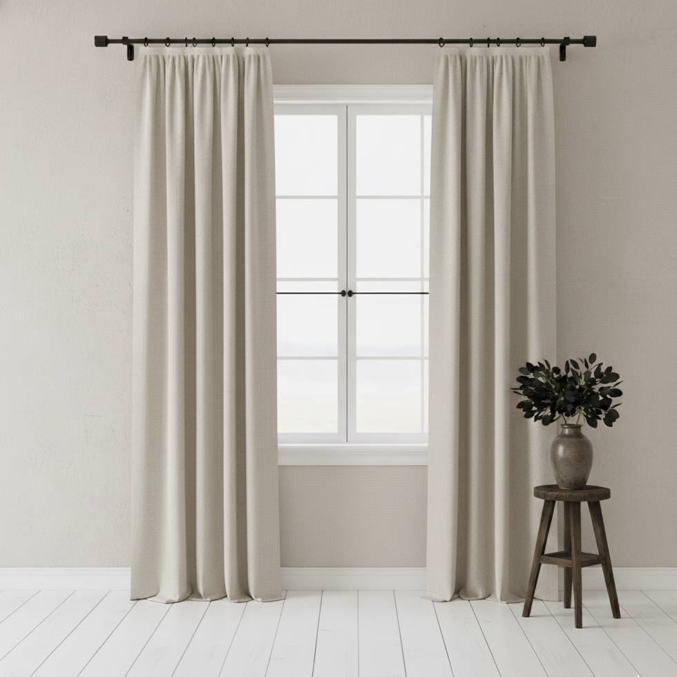 Premium Blackout Curtains - Luxury Chenille 95% Light Blocking Bedroom BCL-104