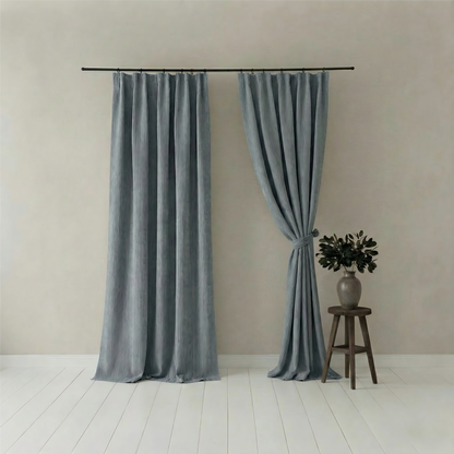 Troy Double-Sided Chenille Blackout Curtains for Bedroom and Living Room BCL-117