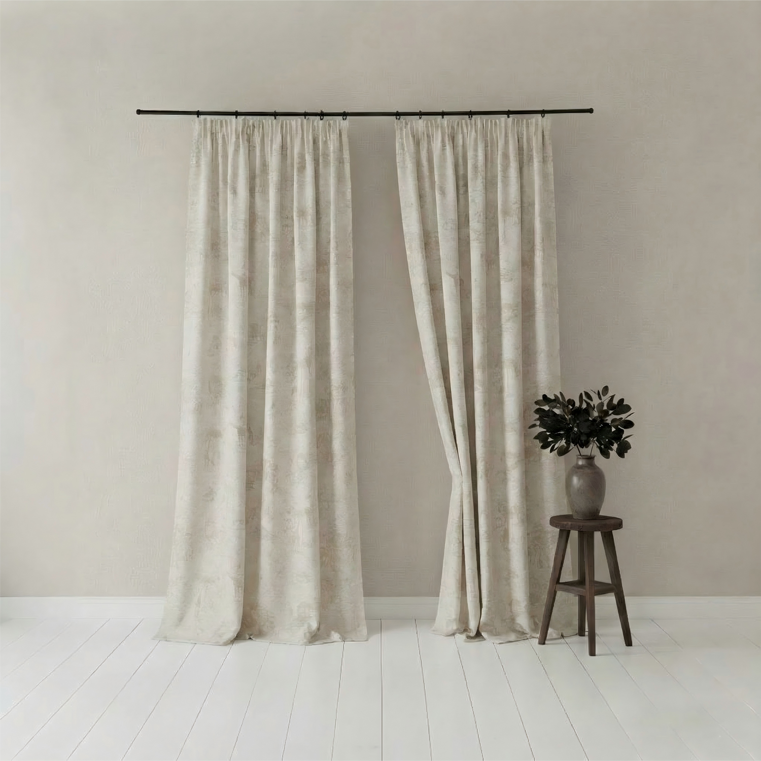 Jungle Adventure Chenille Blackout Roman Shades for Kids&