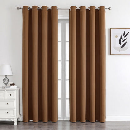 Full Blackout Precision Curtains – Lightproof Ready-Made Drapes for Total Darkness BCL-003