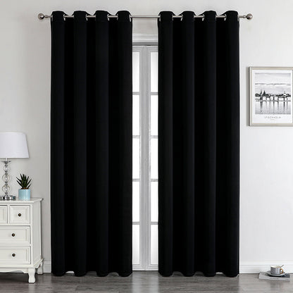 Full Blackout Precision Curtains – Lightproof Ready-Made Drapes for Total Darkness BCL-003