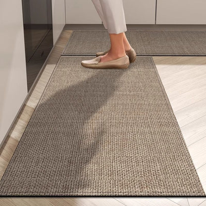 Absorbent Anti-Skid Linen Mat for Kitchen - Stain Resistant DT-101