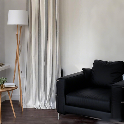 Vertical Stripe Vintage Curtains BCL-142