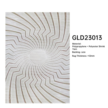 Blend Rug Letter Stripe Design for Living Room and Bedside DT-108