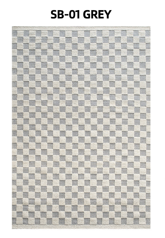 Premium Handcrafted Area Rugs - Living Room &amp; Bedroom | Stain-Resistant Non-Slip DT-103