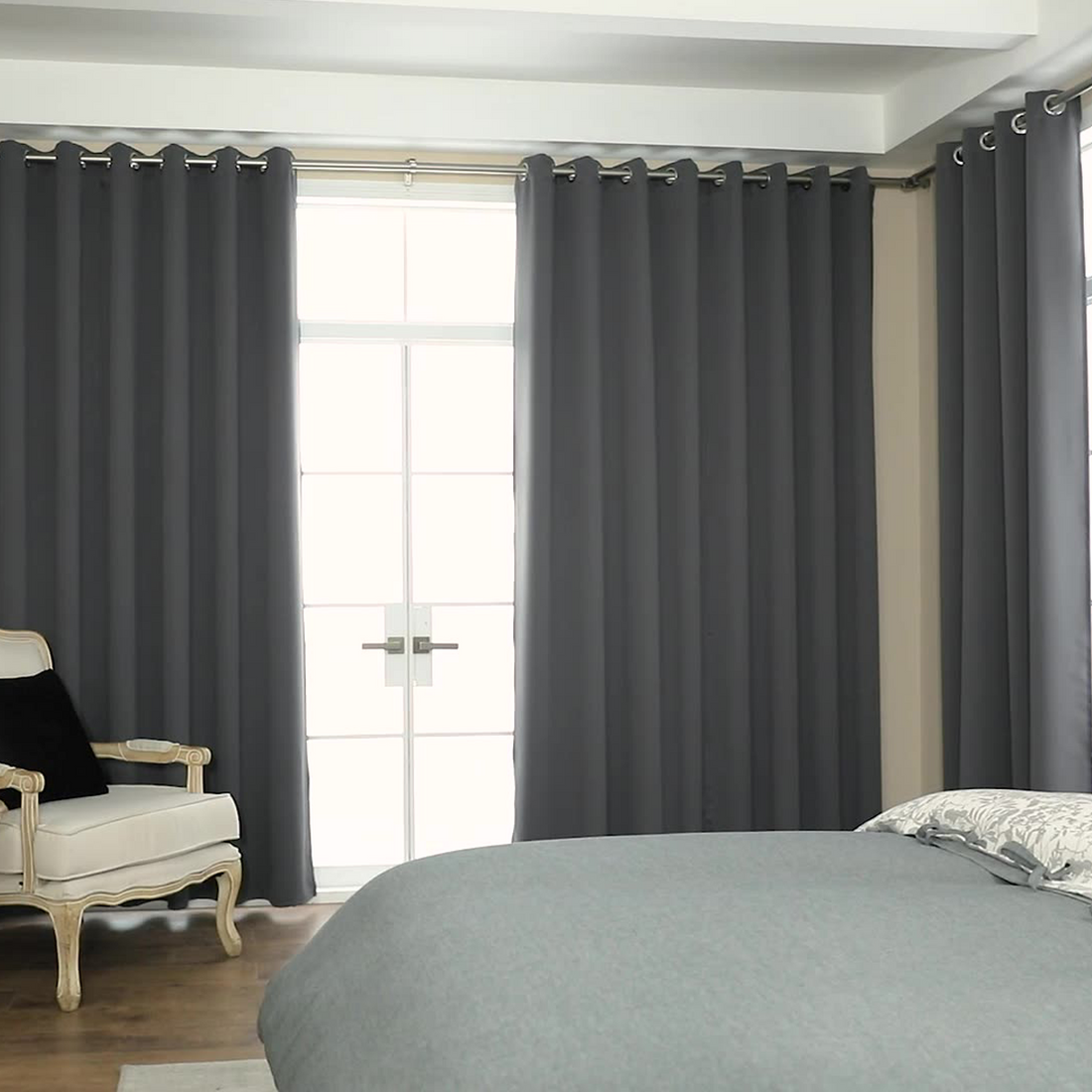 Full Blackout Precision Curtains – Lightproof Ready-Made Drapes for Total Darkness BCL-003