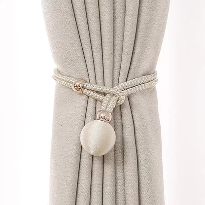 2 PCS Pull-Cord Curtain Tiebacks | Adjustable Holdbacks CLPJ-102