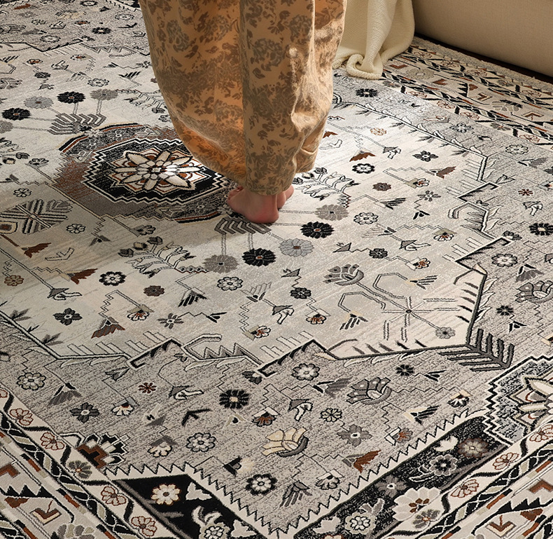 Vintage Persian Carpet Premium Thick Pile Non Slip for Living Room and Study DT-112