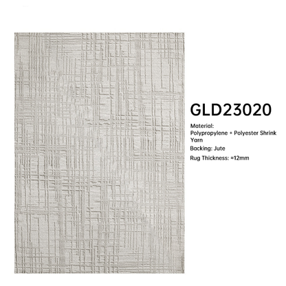 Blend Rug Letter Stripe Design for Living Room and Bedside DT-108