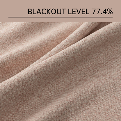 Shaoxing Keqiao Modern Vintage Wood Tone Curtains for Bedroom and Living Room BCL-115