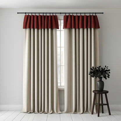 Niche Gather Linen Valance BCL-146