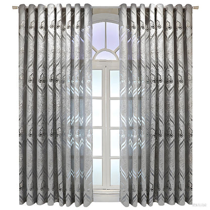 Thick Voile Curtains Sheer Light Filtering with European Jacquard SL-102
