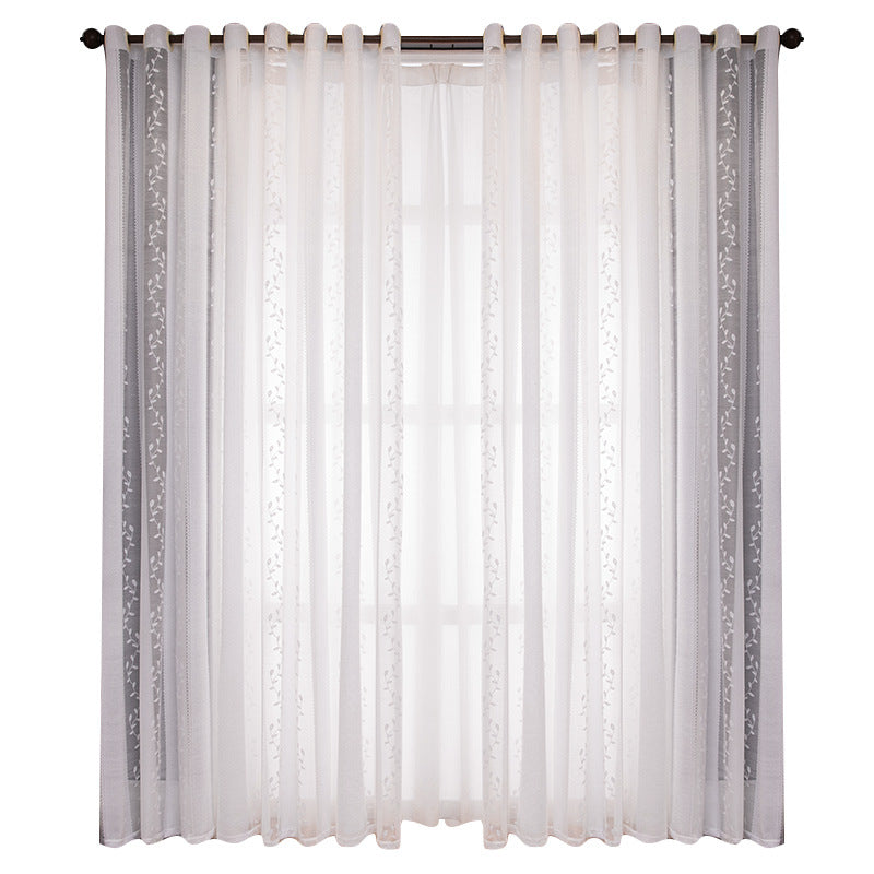 Modern Sheer Curtains Stylish &amp; Light Luxury for Living/Bedroom SL-101