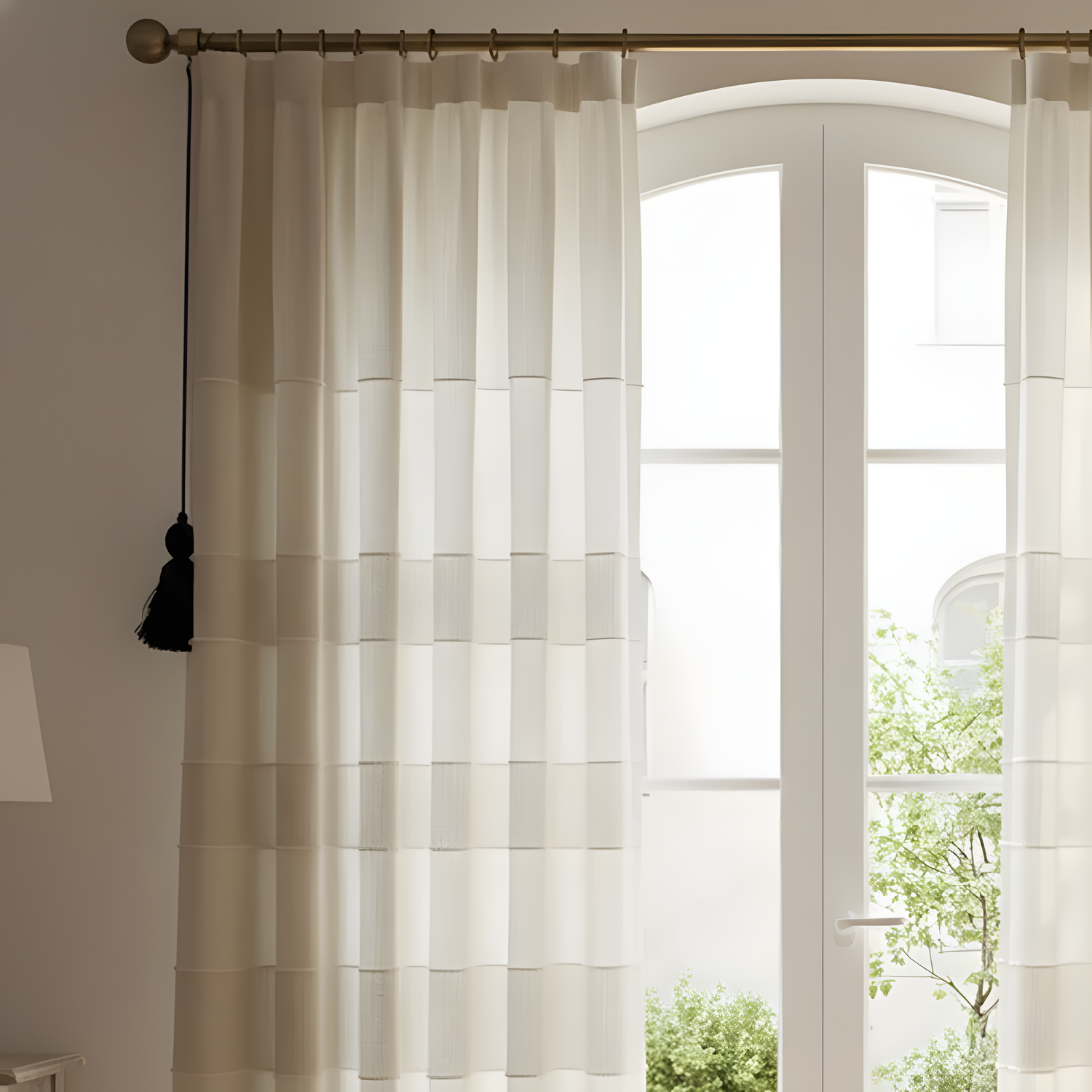 French Vintage Curtains Elegant Classic Design BCL-134
