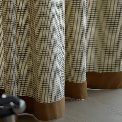Bauhaus Checkered Curtains BCL-139